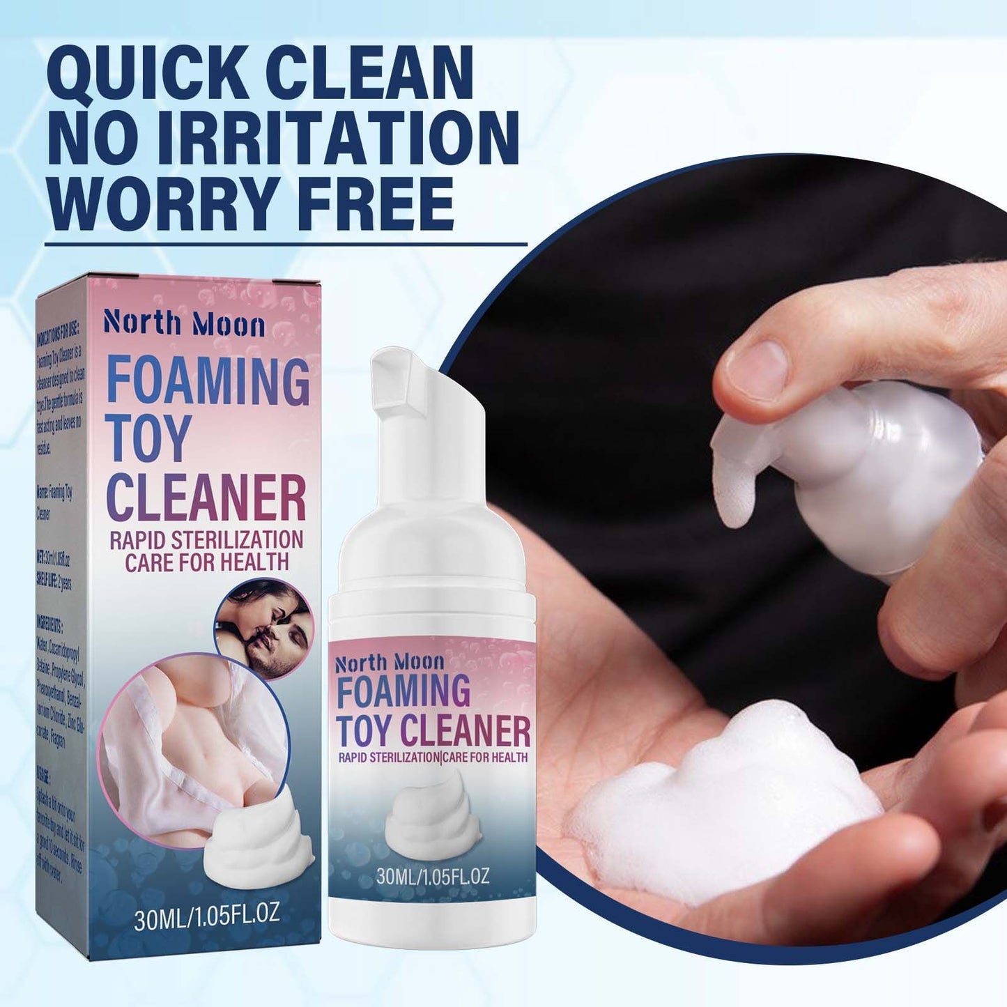 Toy Foam Cleaner Is Gentle And Non-irritating