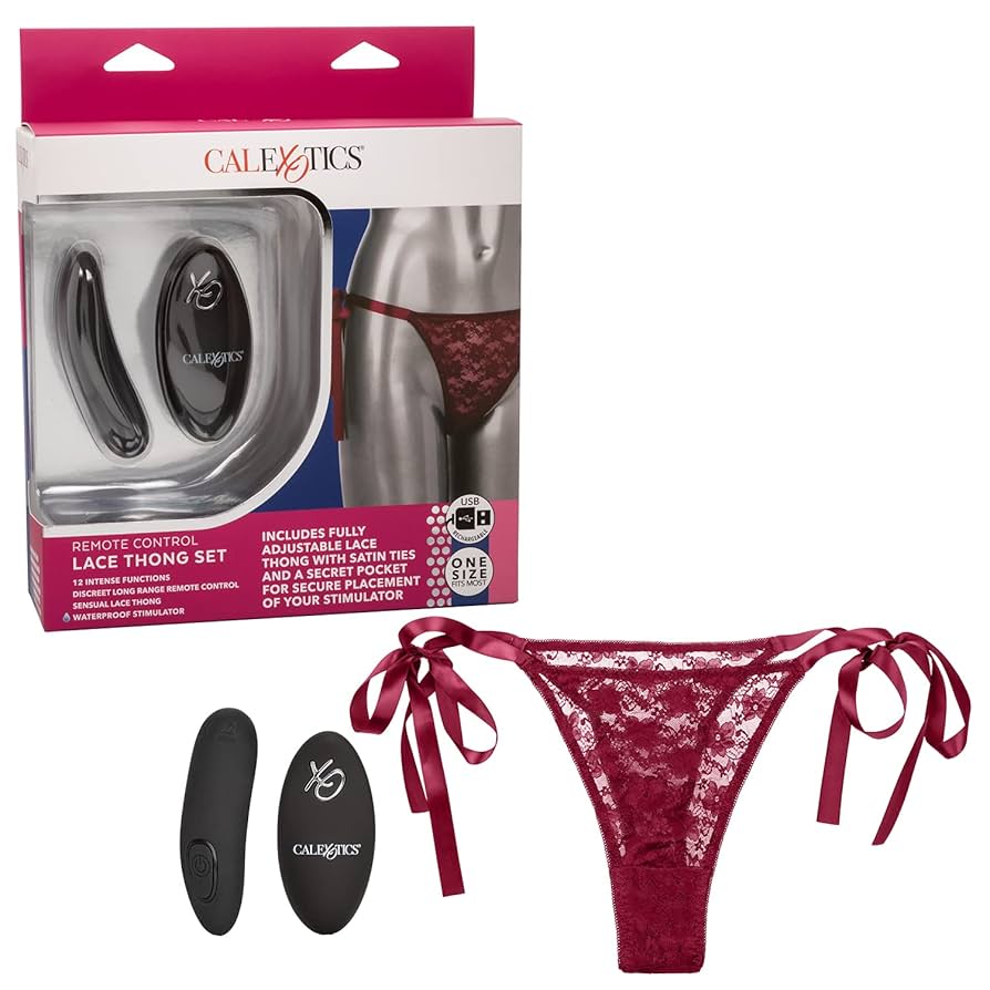 Premium Vibrating Thong with Remote Control