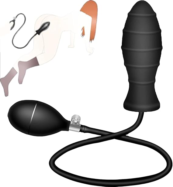 Inflatable Silicone Anal Plug