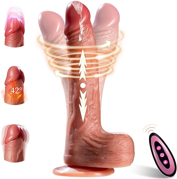 Remote Control Vibrating Dildo