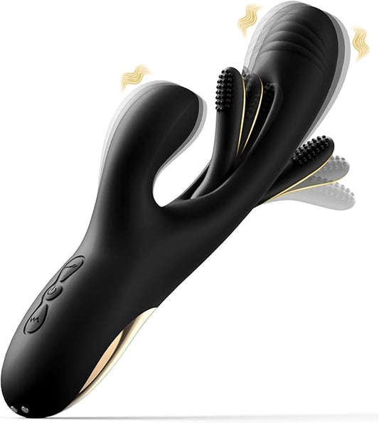 Vibrator Dildo Rabbit Sex Toys -LOVENOTE G Spot Vibrator Massager for Women Clitoral