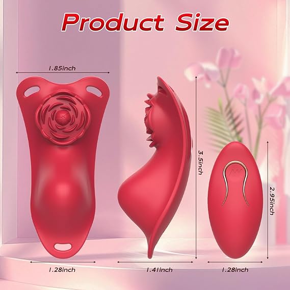 Wireless Remote Rose Vibrator
