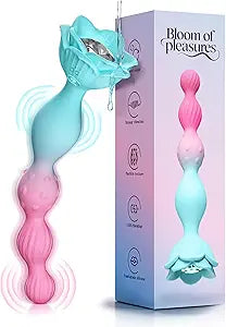 Sex Toys Butt Anal Plug - 6 Pack Training Kit Set Silicone Vibrating Butt Plug with Remote Control