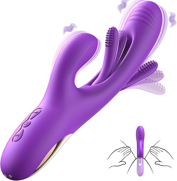 Vibrator Dildo Rabbit Sex Toys -LOVENOTE G Spot Vibrator Massager for Women Clitoral