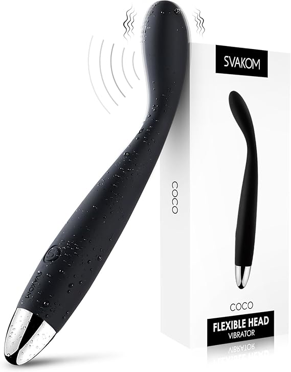SVAKOM COCO G Spot Vibrator - 8 Seconds to Climax Finger Shaped Waterproof Vibes for Women