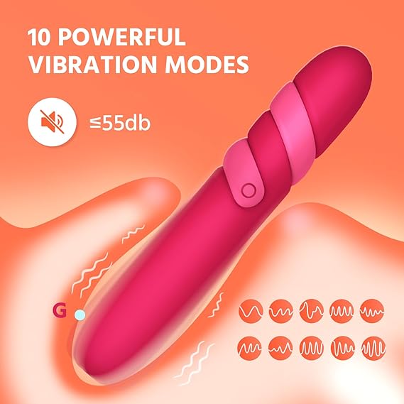 Rechargeable Silicone G-Spot Dildo