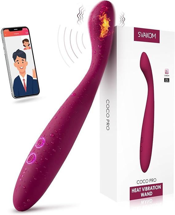 SVAKOM COCO G Spot Vibrator - 8 Seconds to Climax Finger Shaped Waterproof Vibes for Women