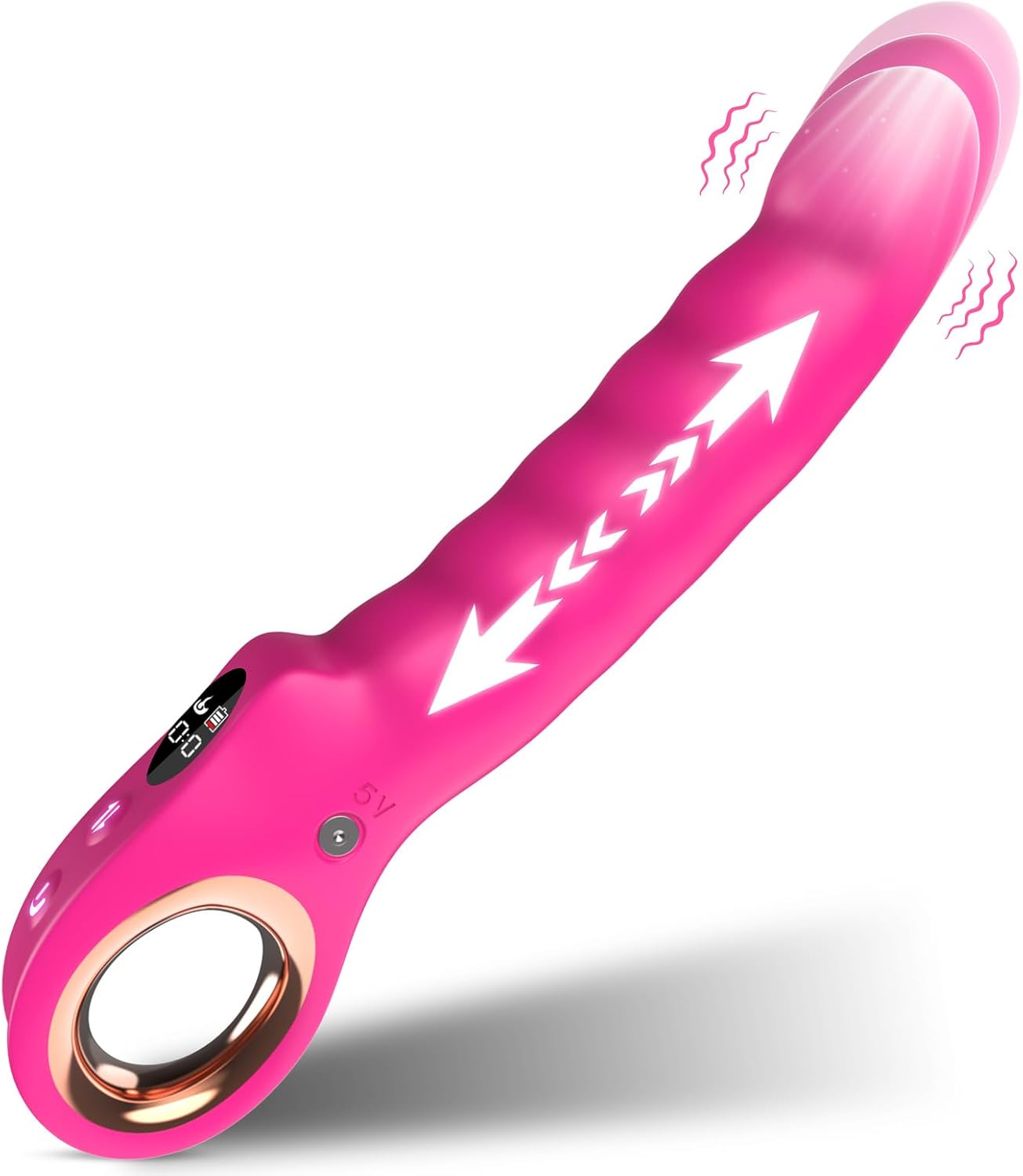 Water Resistant Body Safe Silicone | Clitoral Vibrator Sex Toy with 20 Patterns & 8 Speeds – Clit