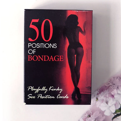 Full English Bedroom Command Couple Game Sex Posture Card