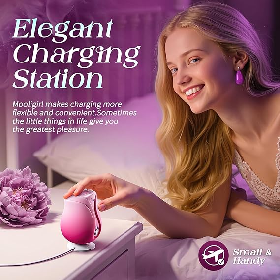 Deluxe Rose Suction Vibrator