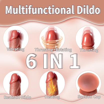 Remote Control Vibrating Dildo