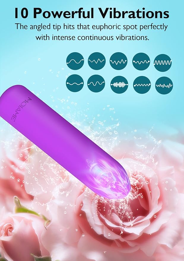 Bullet Clit Vibrator with Orgasmic Pulses