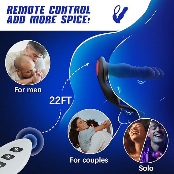 Prostate Massager with Remote