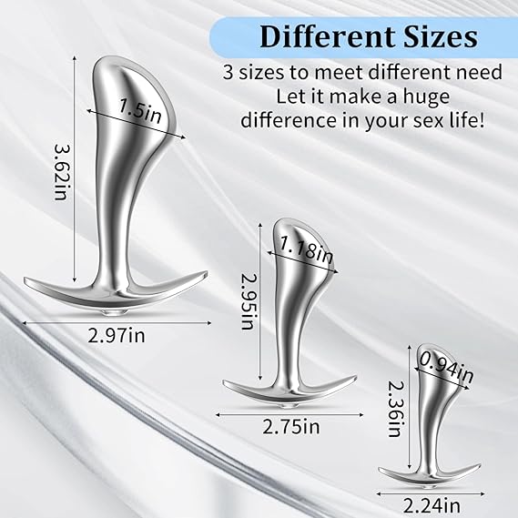 Jewel Stainless Steel Anal Plug