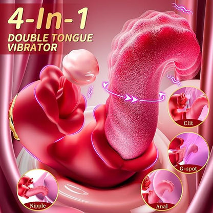 Flicking Tongue Clitoris Vibrator