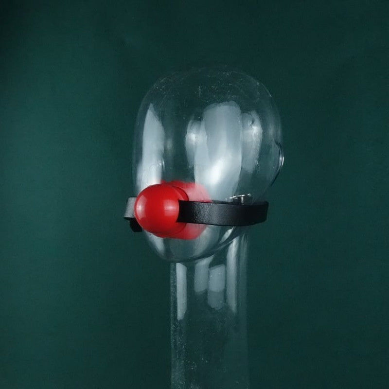 Couple's Sexy Forced Opening Tongue Depressor Tooth Socket Ball Gag Ball