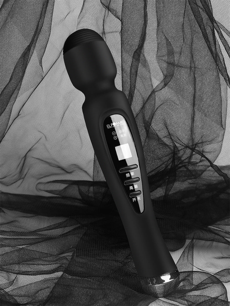 Female Massager Mute Stool Black Toy