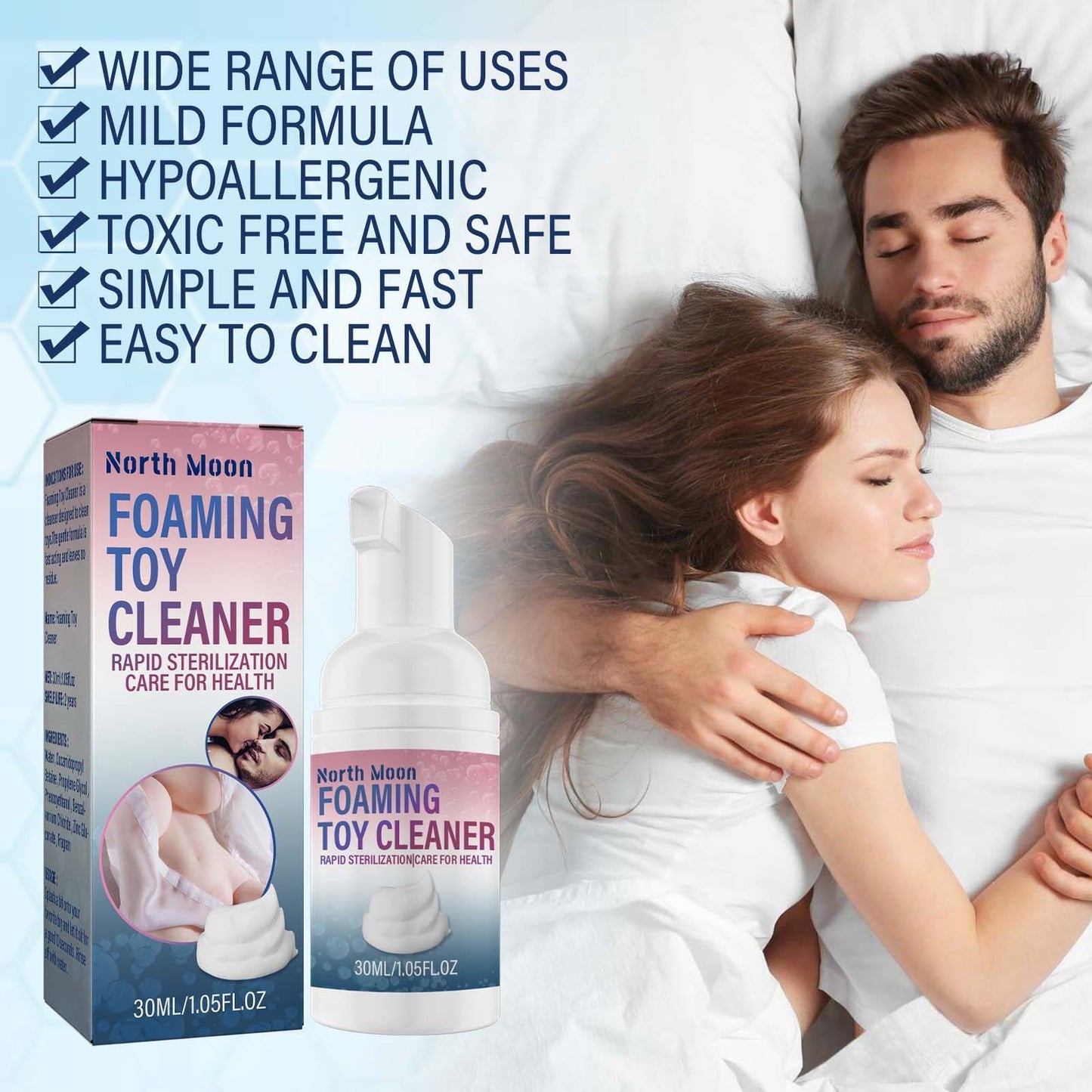 Toy Foam Cleaner Is Gentle And Non-irritating